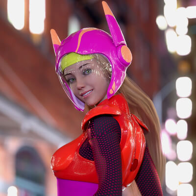 Honey Lemon for Genesis 8 Female