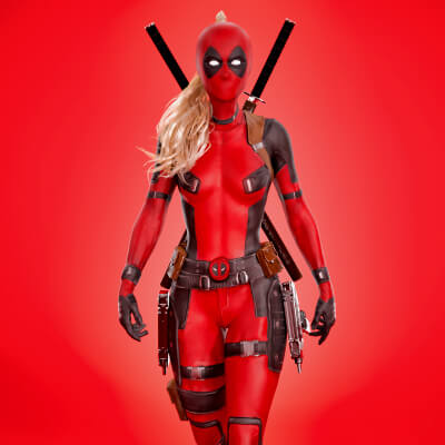 Lady Deadpool Render