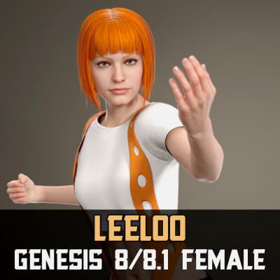 Leeloo for Genesis 8 Female