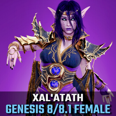 Xalatath for Genesis 8 Female