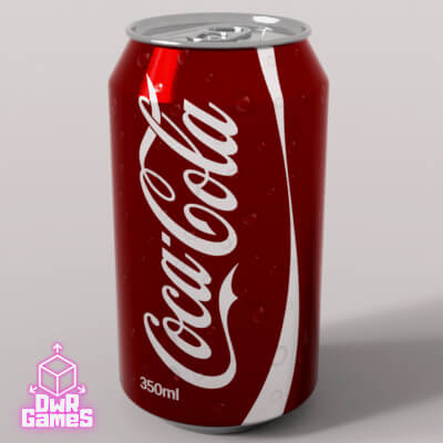 Coca-Cola Can by dwrgames