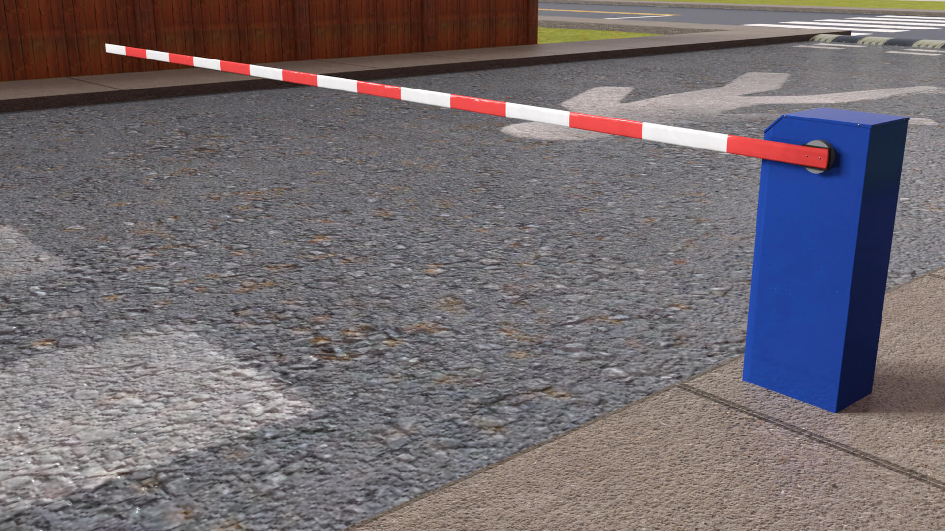 Parking Blocker - Free Daz Content by dwrgames
