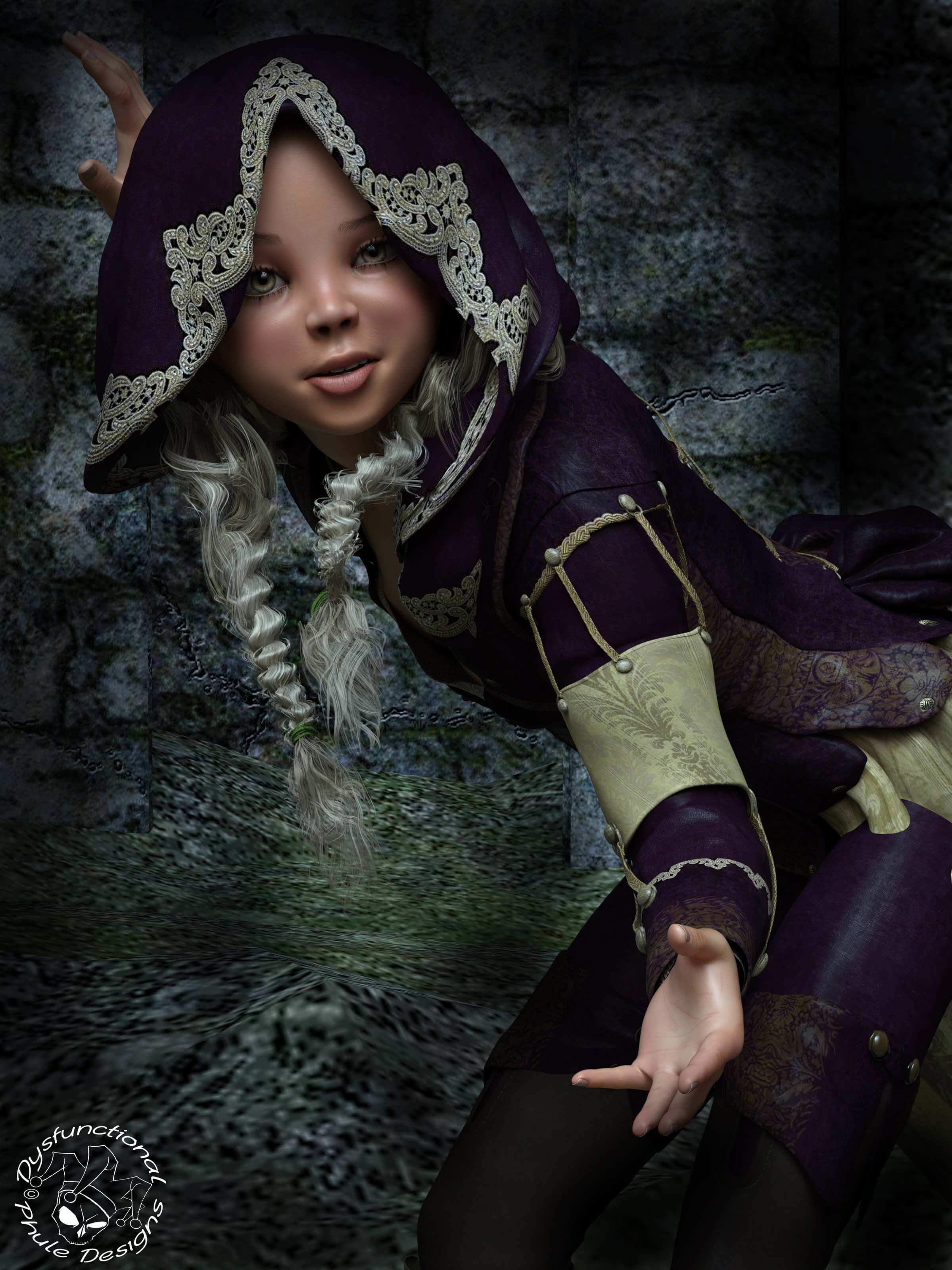 Come with me 3D Render, Digital Art by Dys