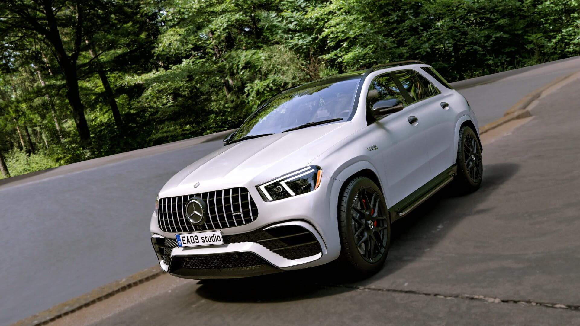 21 Amg Gle 63 S 4matic 3d Model By Ea09studio