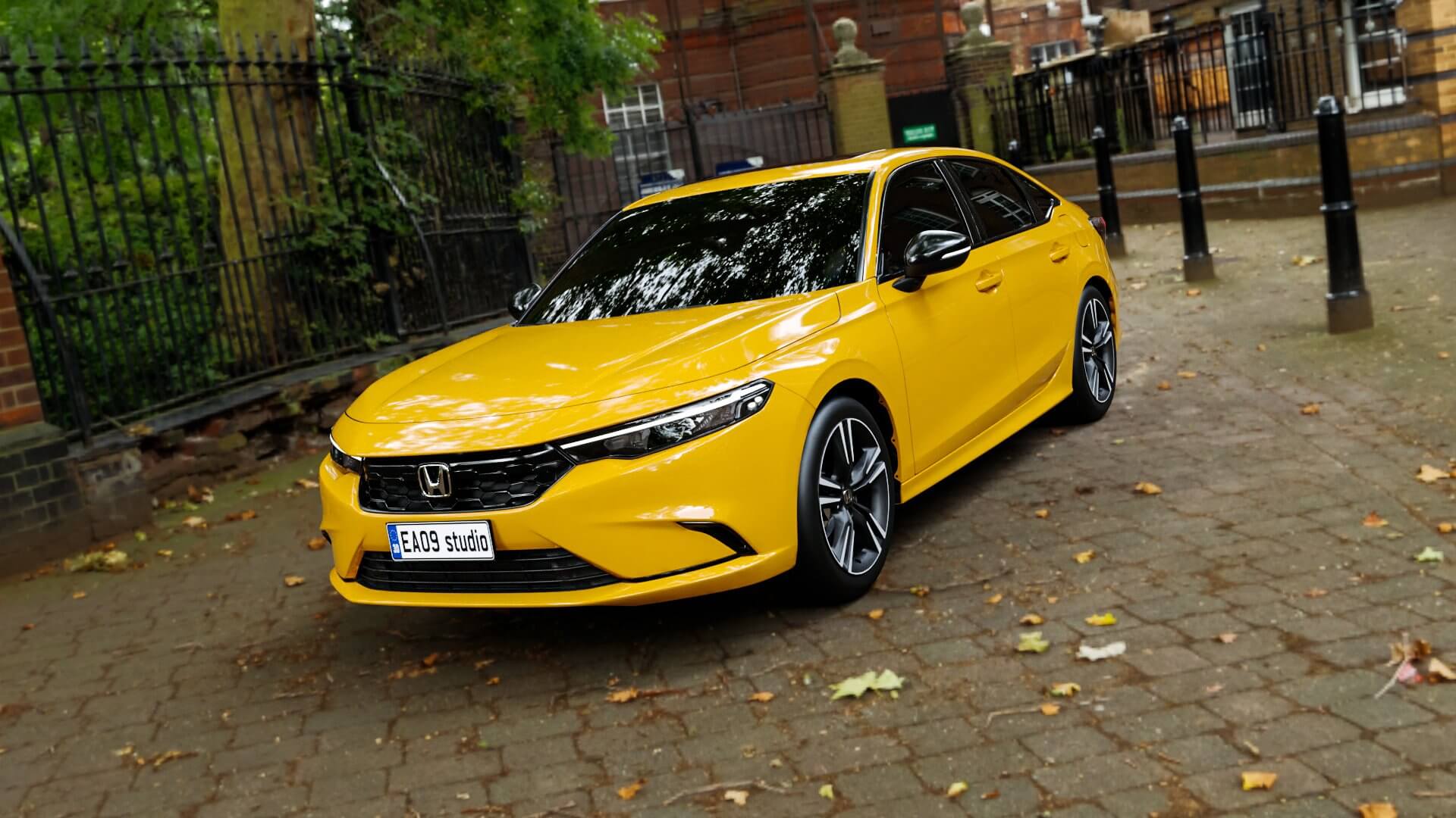 2022 Honda Integra - 3D Model by EA09studio