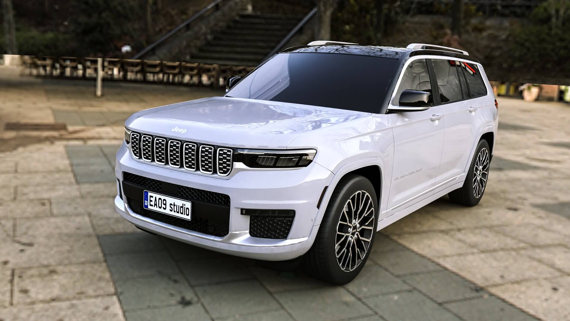 2022 Jeep Grand Cherokee 3d Model Reset Phone On 2022 Jeep Grand Cherokee