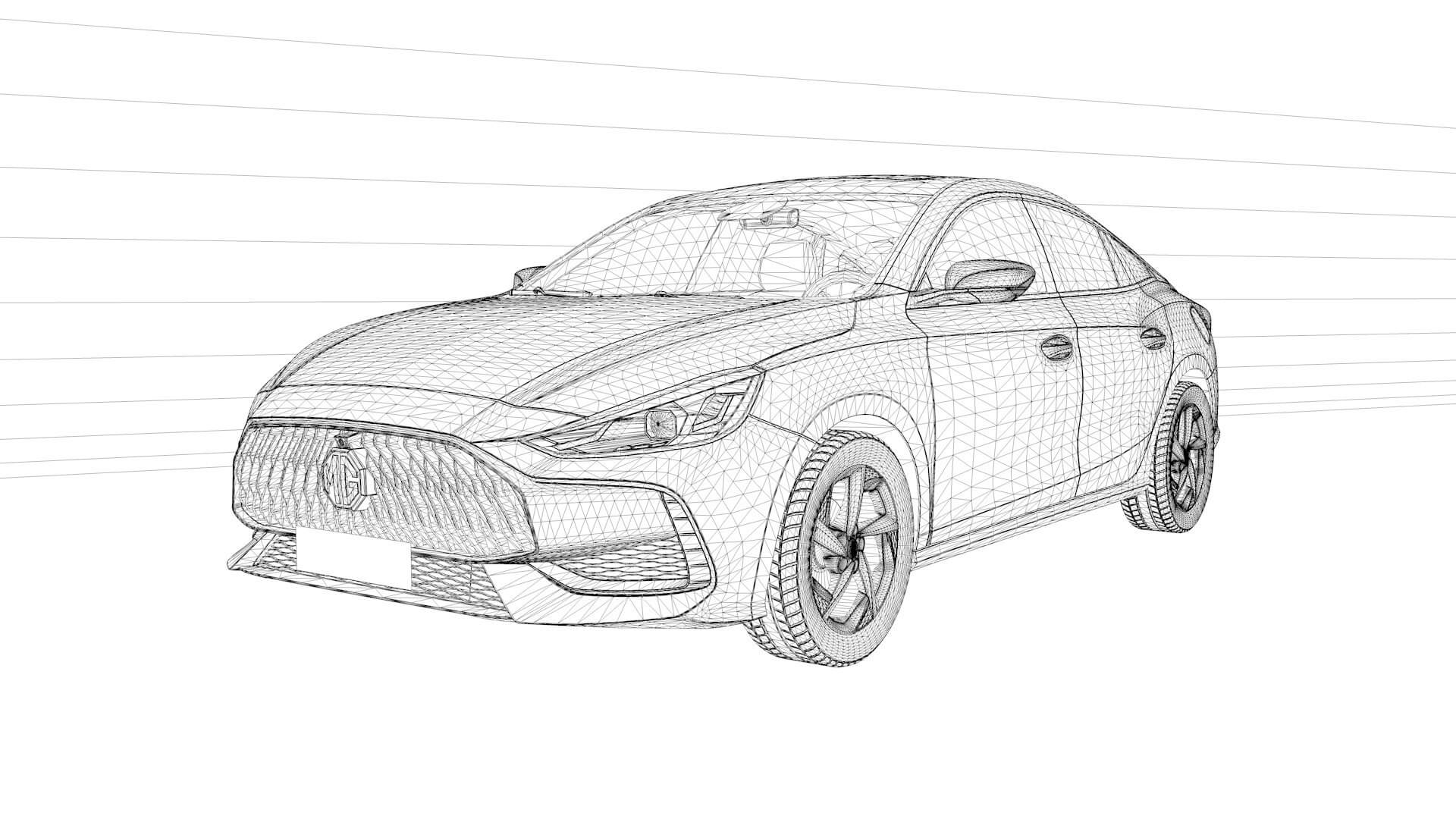 2022 Mg 5 - 3D Model by EA09studio