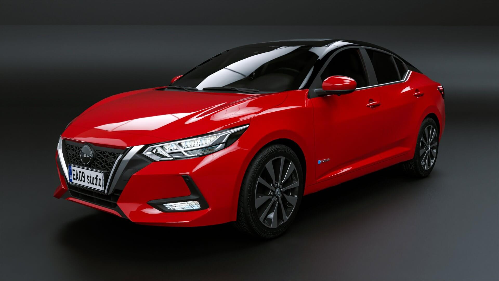 2022 Nissan Sylphy EPower V2 3D Model by EA09studio