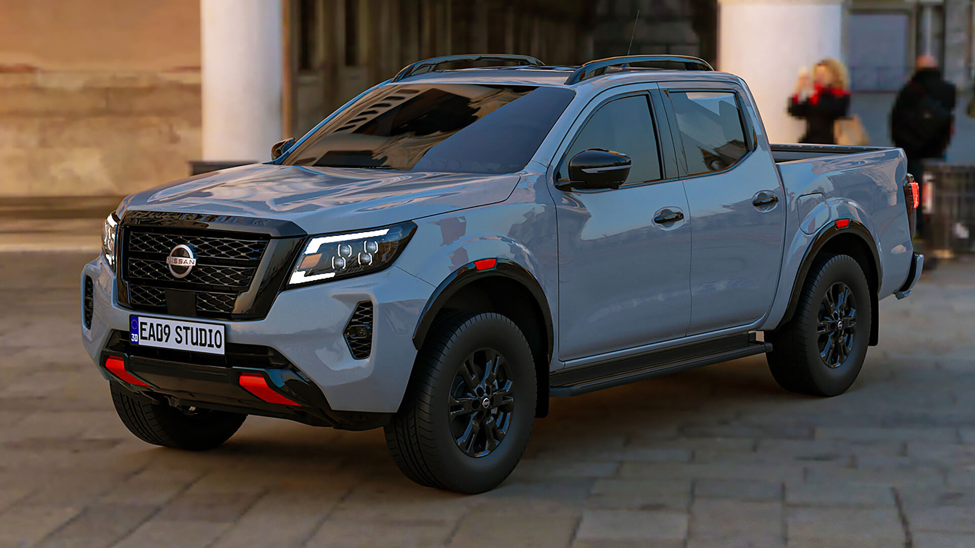 2024 Nissan Navara (Frontier) 3D Model by EA09studio