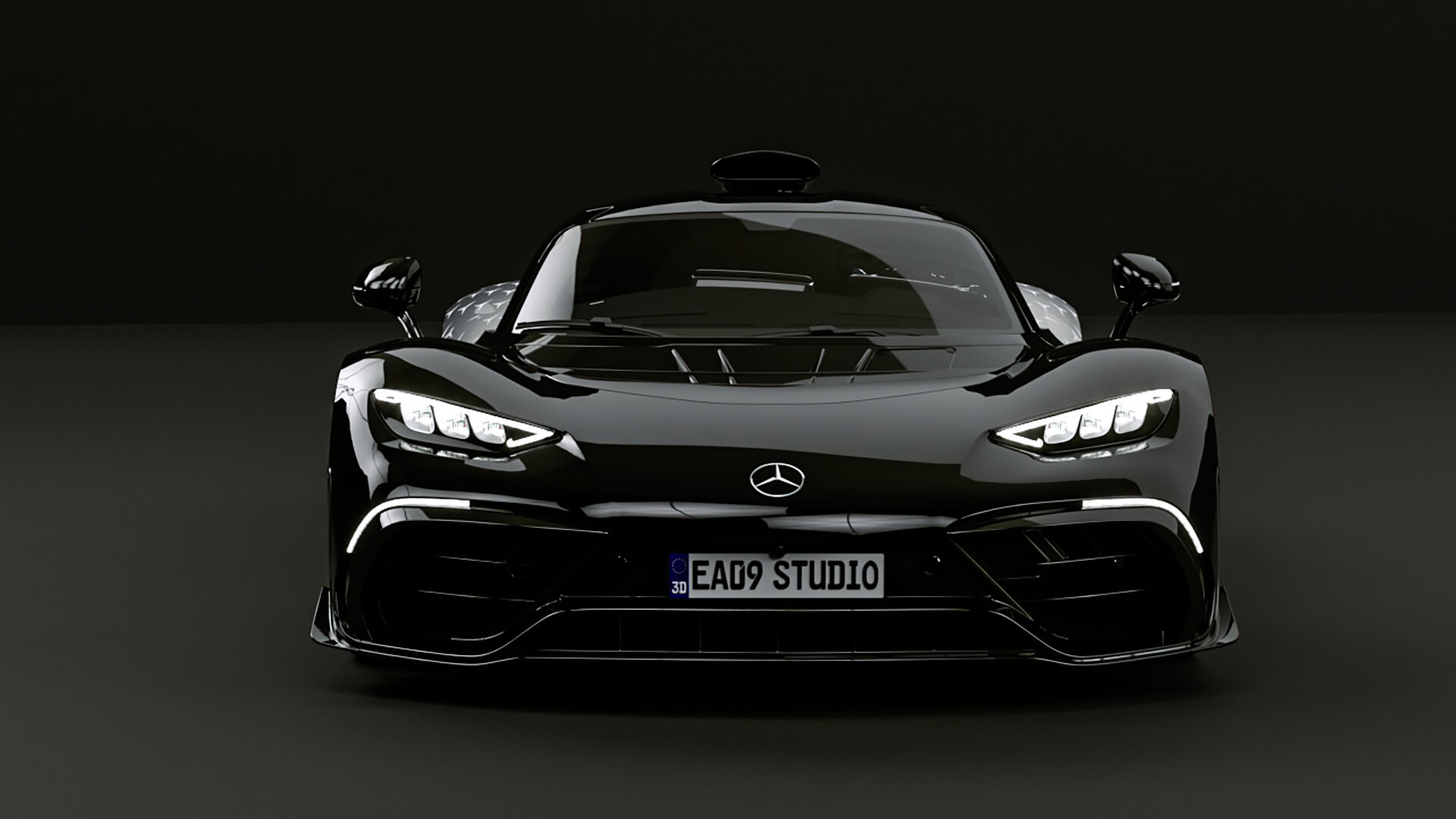Mercedes AMG Project One 2023 - 3D Model by EA09studio