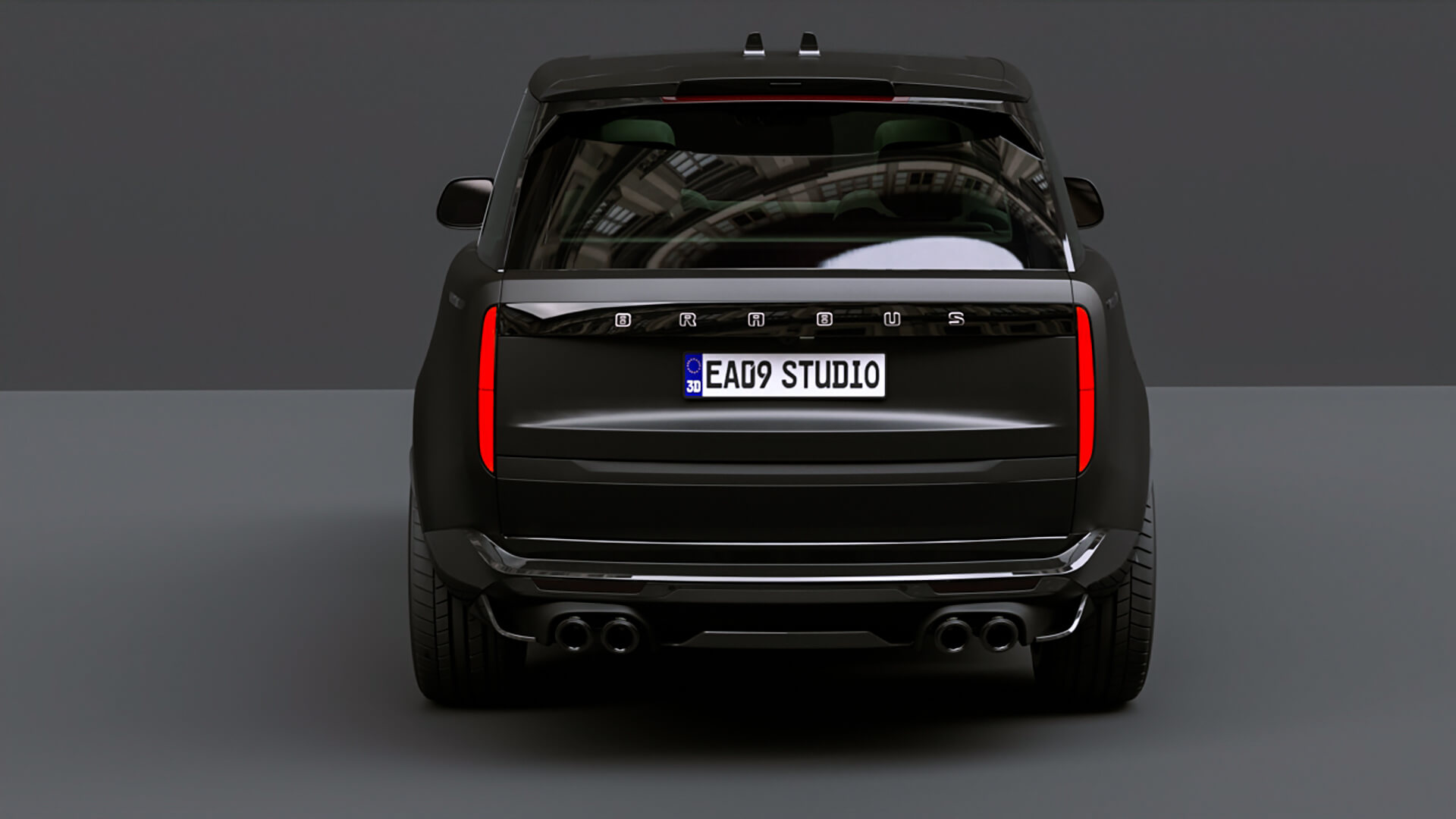 Range Rover Brabus 600 - 3D Model by EA09studio