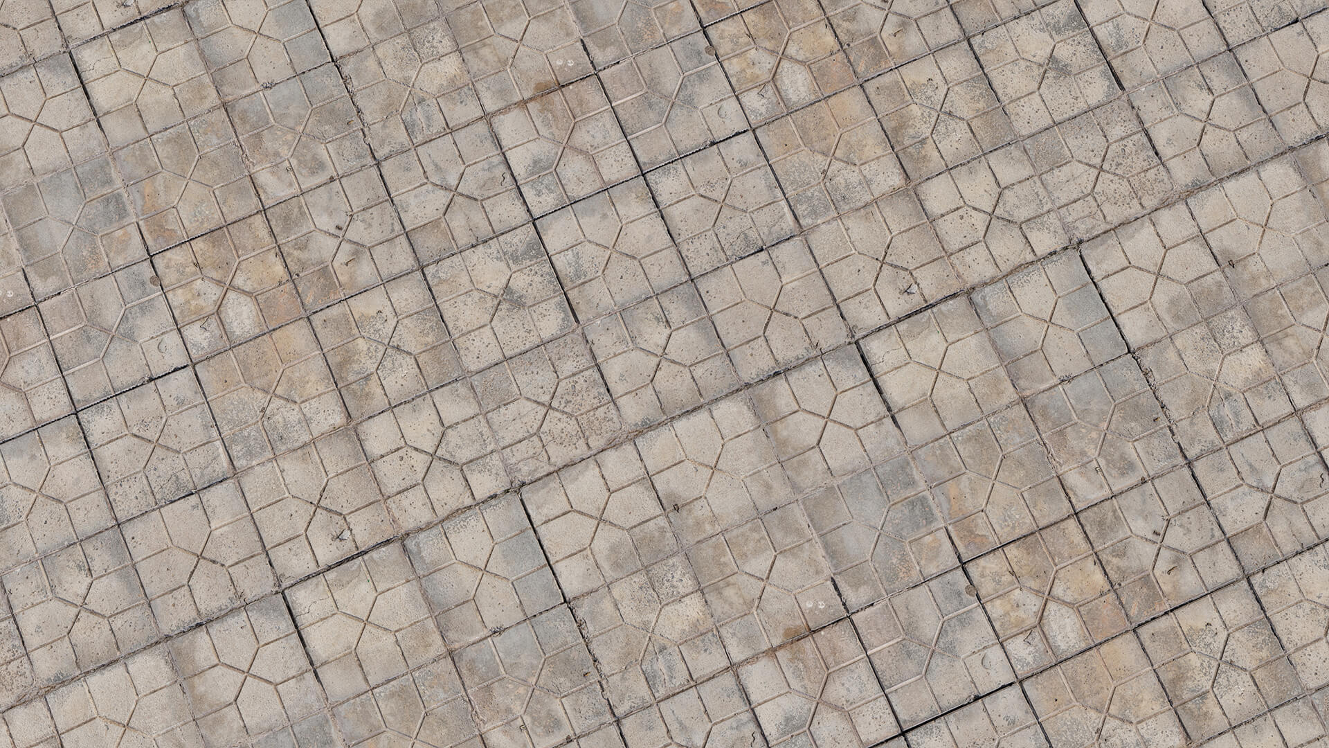 Dirty Tile Floor PBR Texture by Eagle Soft