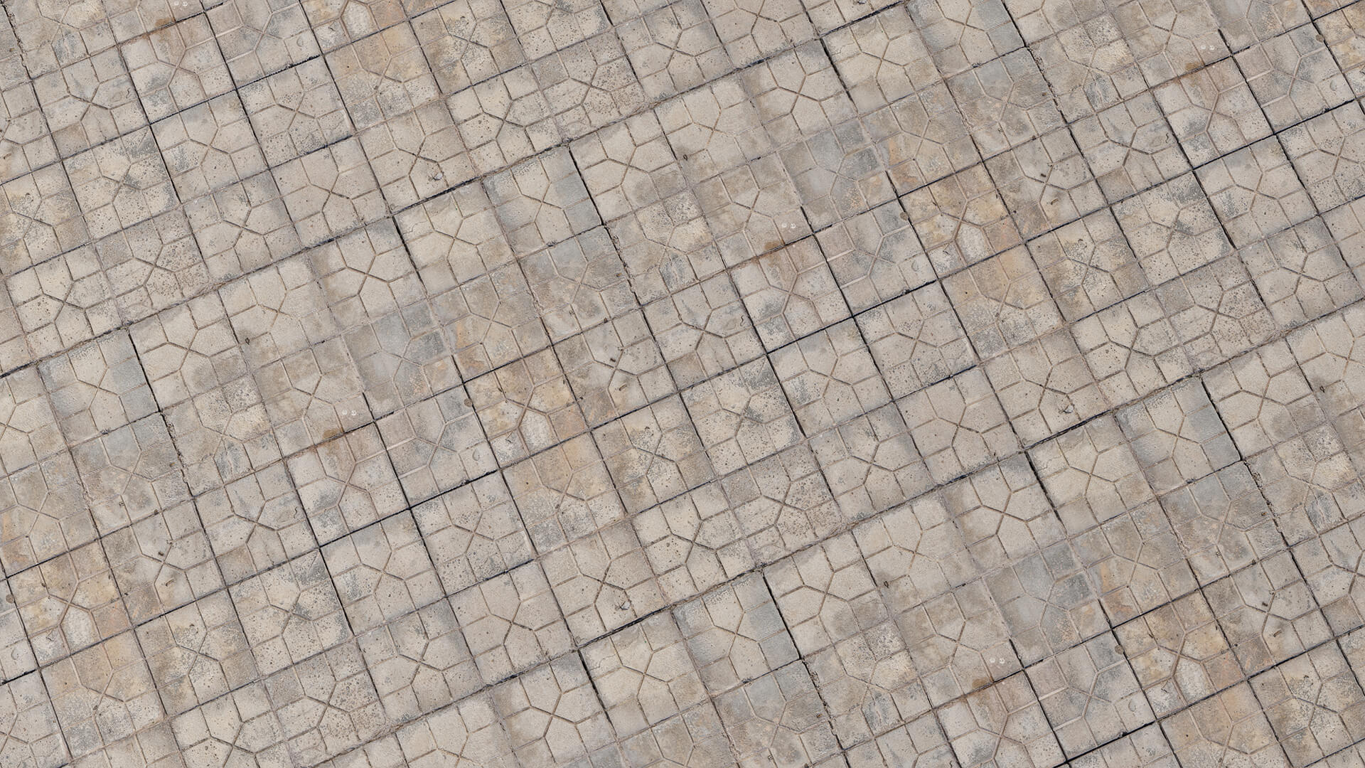 Dirty Tile Floor PBR Texture by Eagle Soft