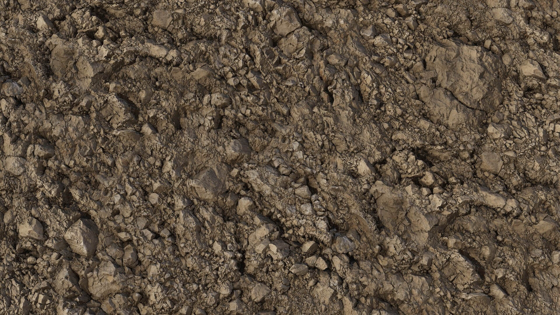 Mountain Rock Cliff PBR Texture by Eagle Soft