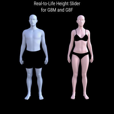 Real-To-Life Height Slider Bundle