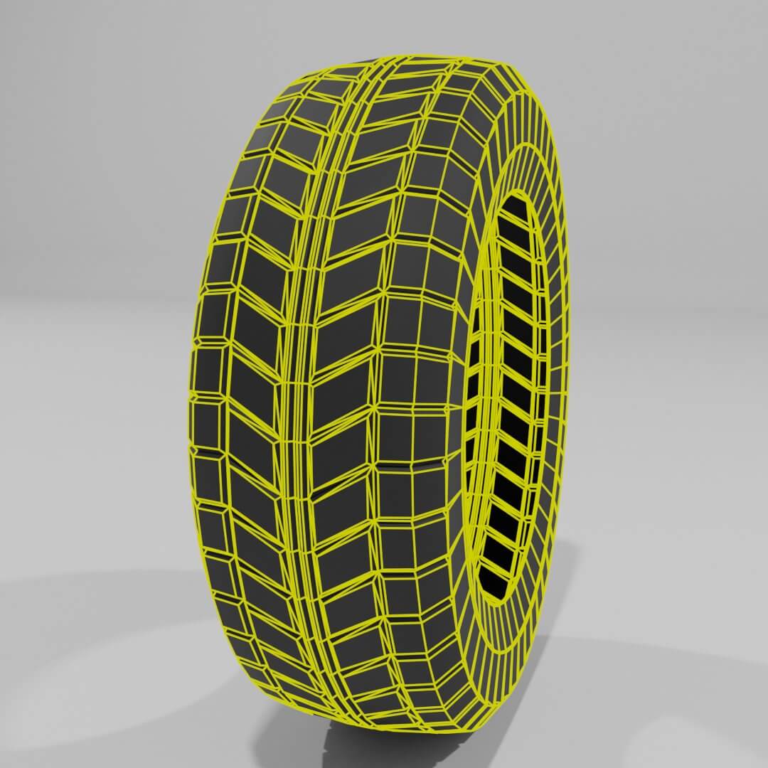 Tire Free 3D Model by Edwin polanco
