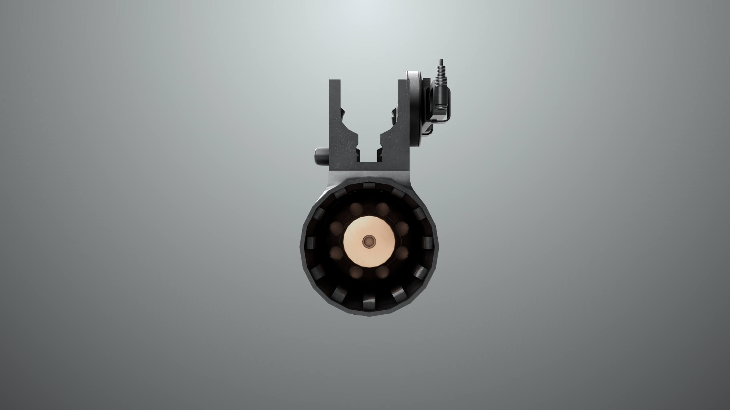 Grenade Launcher 03 Black Generic All PBR Unity UE Textures - 3D Model ...