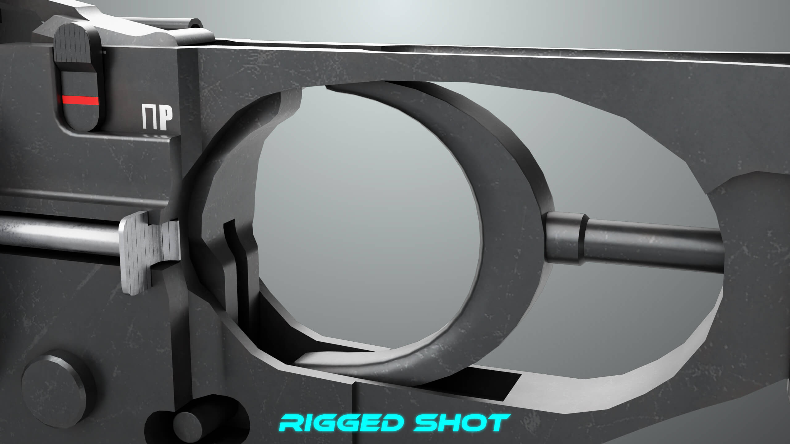 Grenade Launcher 03 Black Generic All PBR Unity UE Textures - 3D Model ...