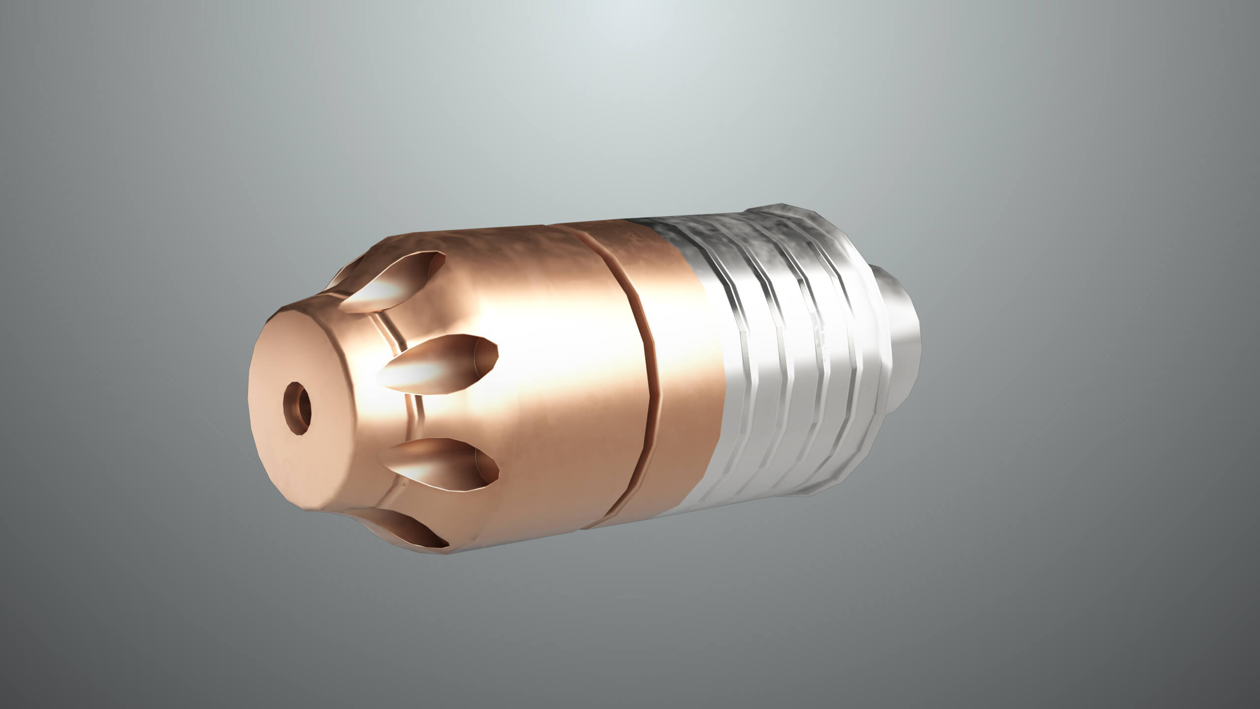 Grenade Launcher 03 Black Generic All PBR Unity UE Textures - 3D Model ...