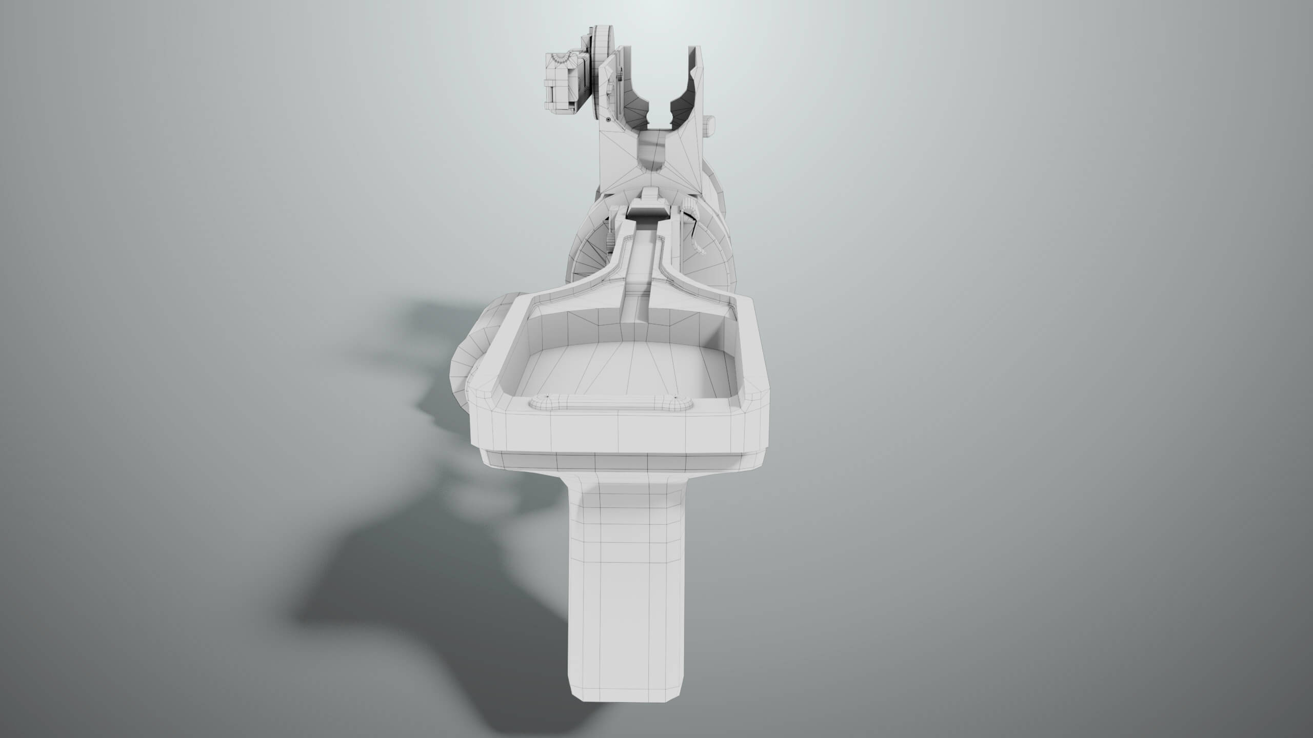 Grenade Launcher 03 Black Generic All PBR Unity UE Textures - 3D Model ...