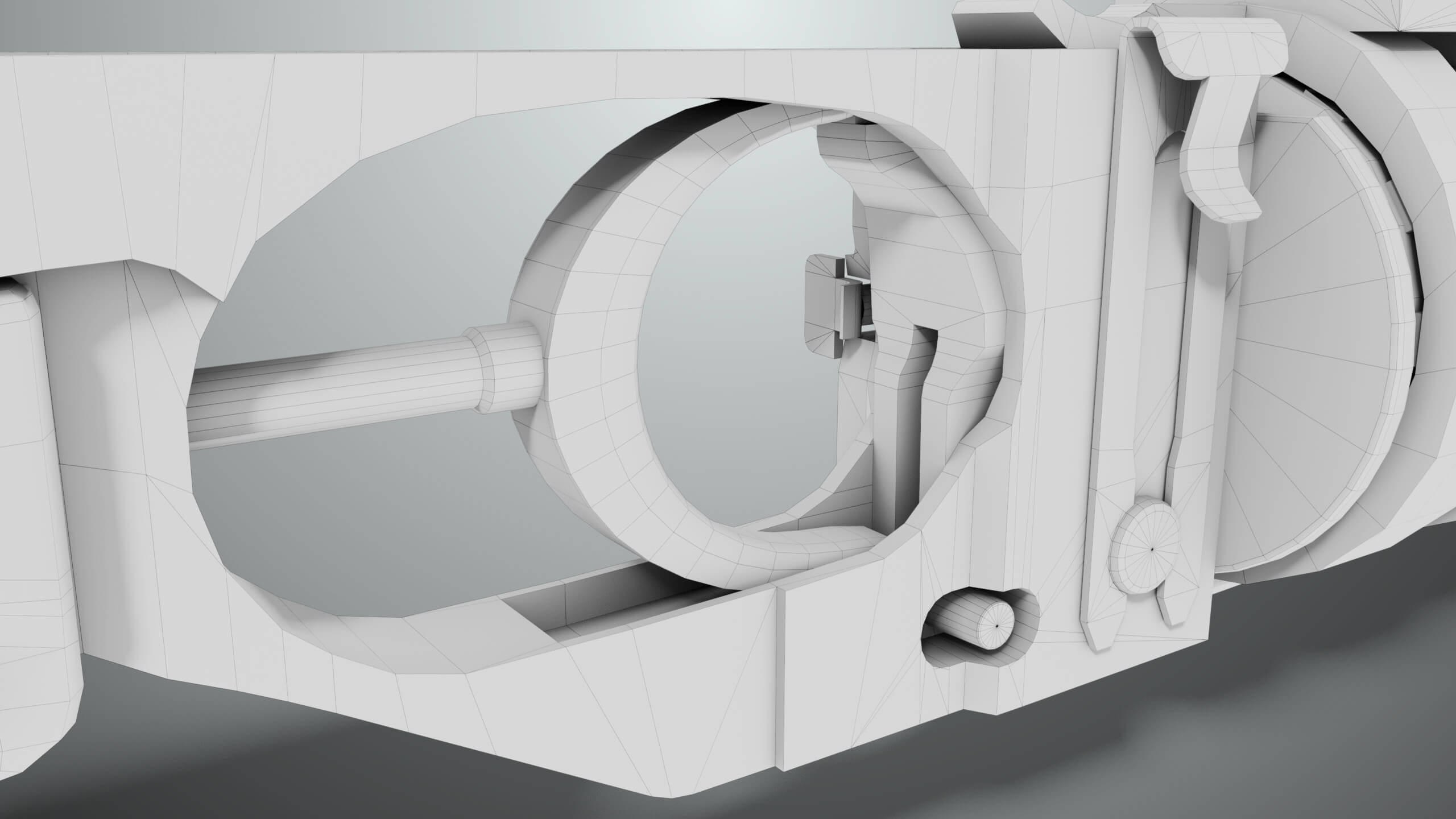 Grenade Launcher 03 Black Generic All PBR Unity UE Textures - 3D Model ...