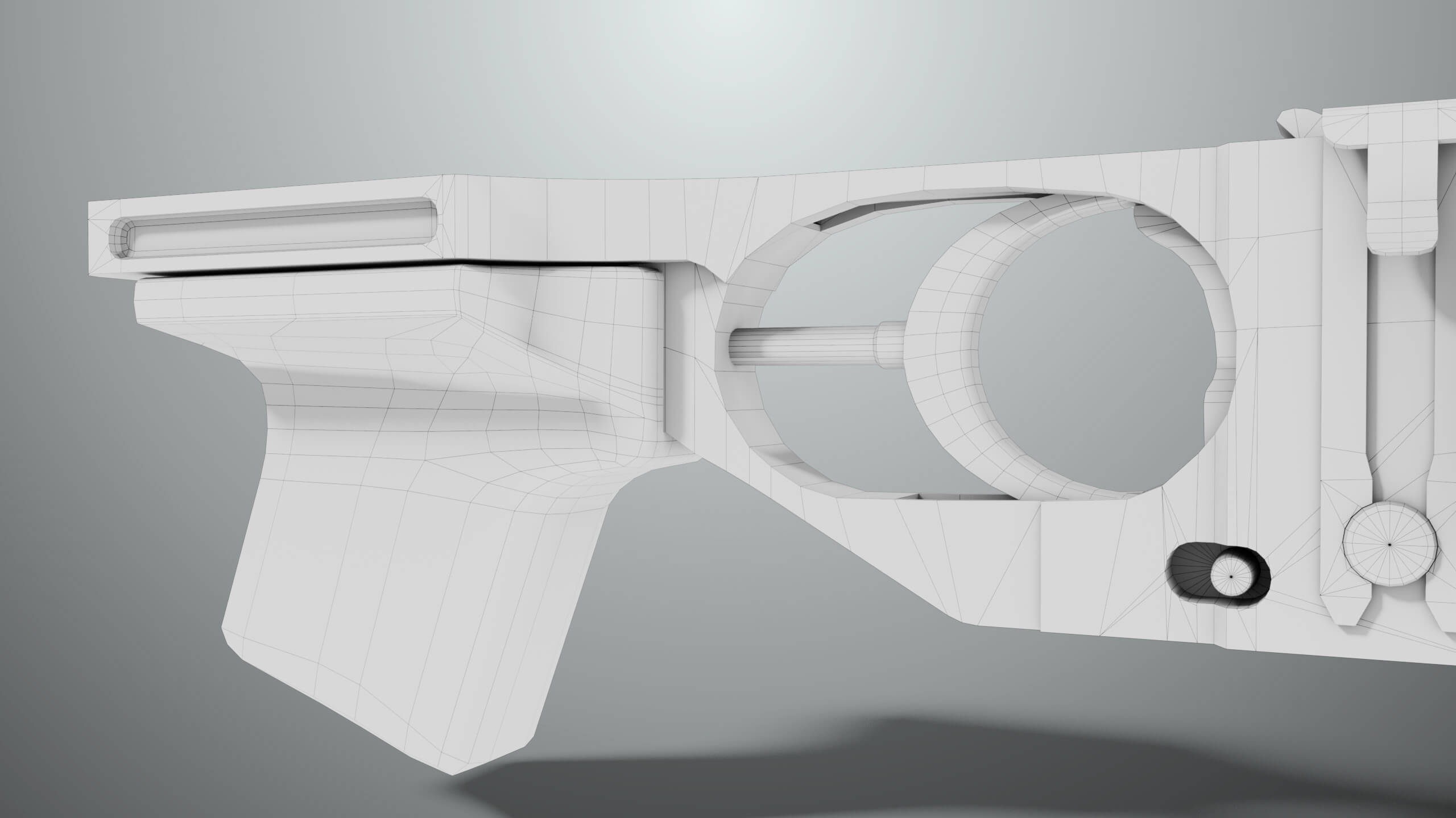 Grenade Launcher 03 Black Generic All PBR Unity UE Textures - 3D Model ...