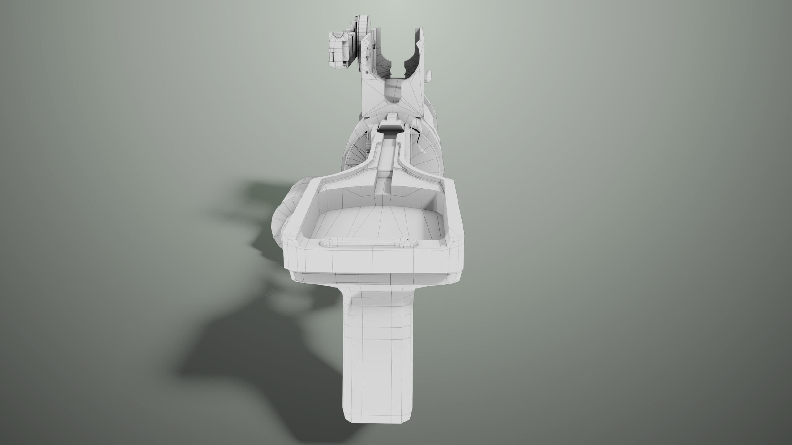 Grenade Launcher 03 Military Green Generic All PBR Unity UE - 3D Model ...