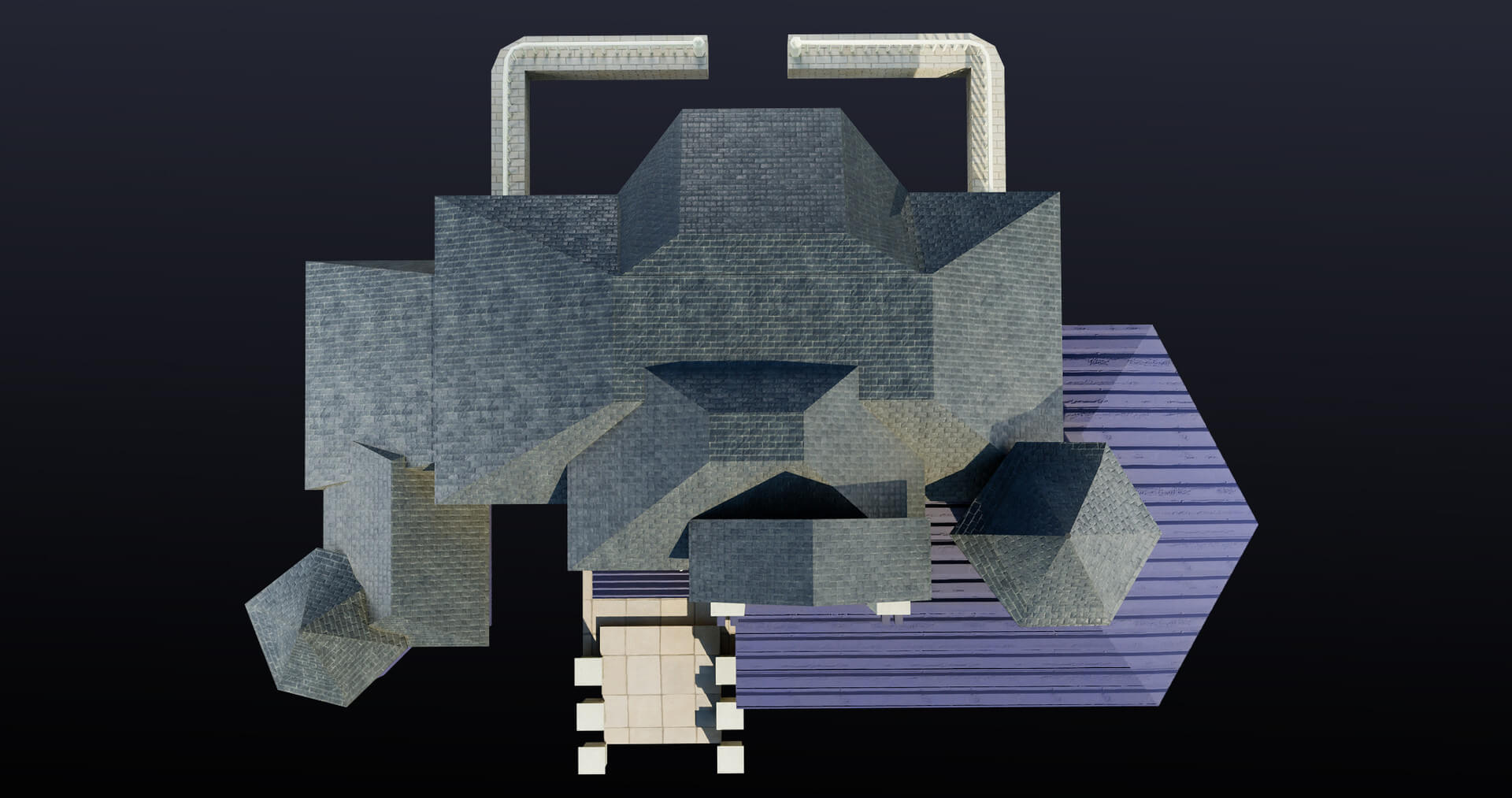 House 08 All PBR Unity UE Textures Included - 3D Model by Eight Vertex