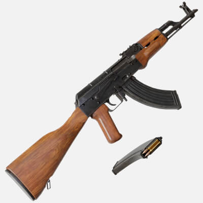 Light Machine Gun 10 Wood All PBR Unity UE Textures - 3D Model by Eight ...