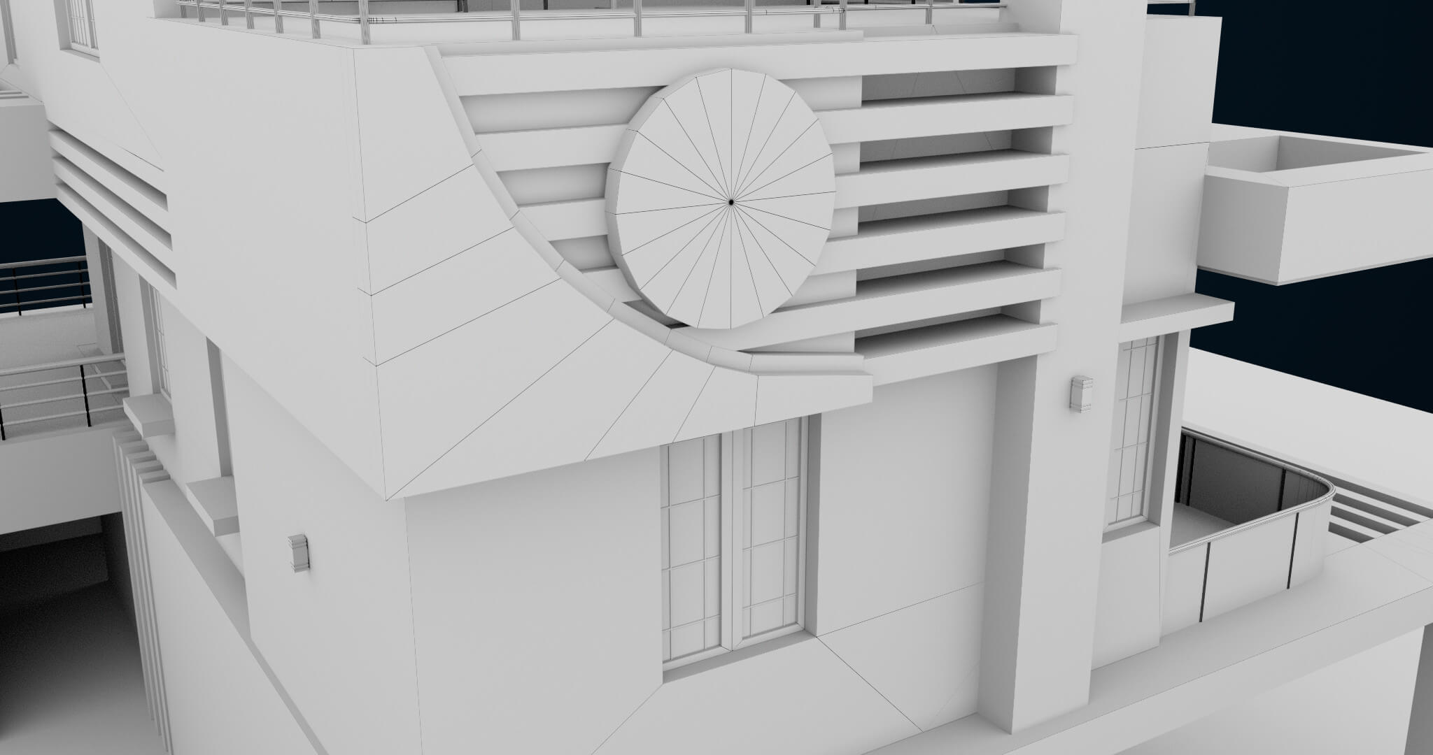 Modern House 01 All PBR Unity UE Textures - 3D Model by Eight Vertex