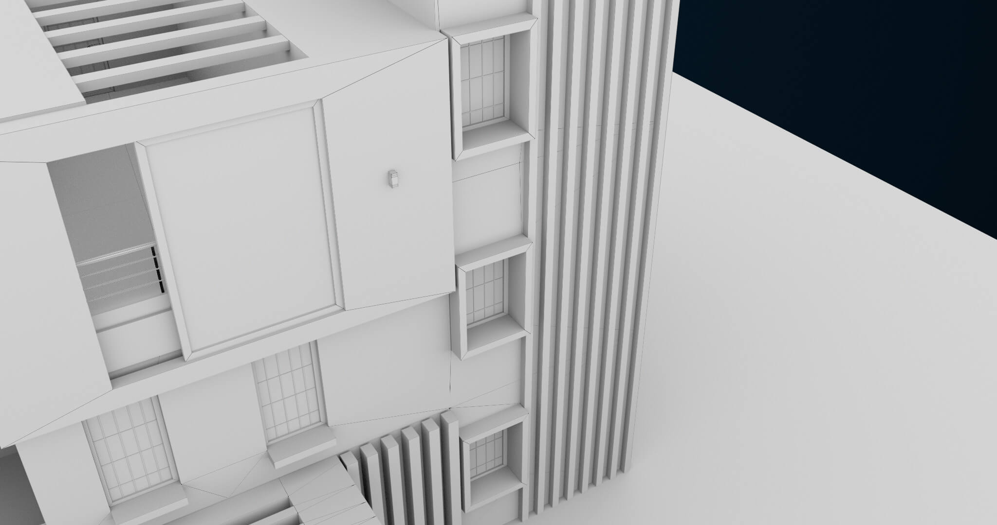 Modern House 01 All PBR Unity UE Textures - 3D Model by Eight Vertex