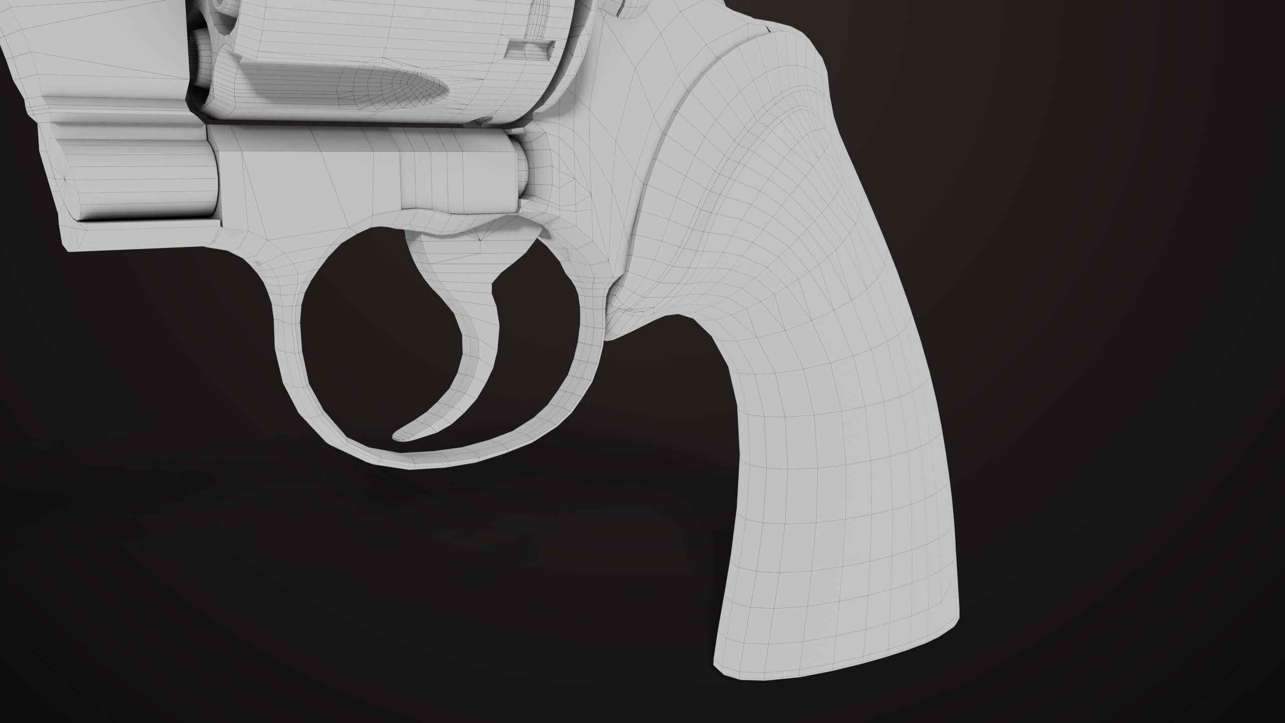 Revolver 05 Silver Colt Python All PBR Unity UE Textures - 3D Model by ...