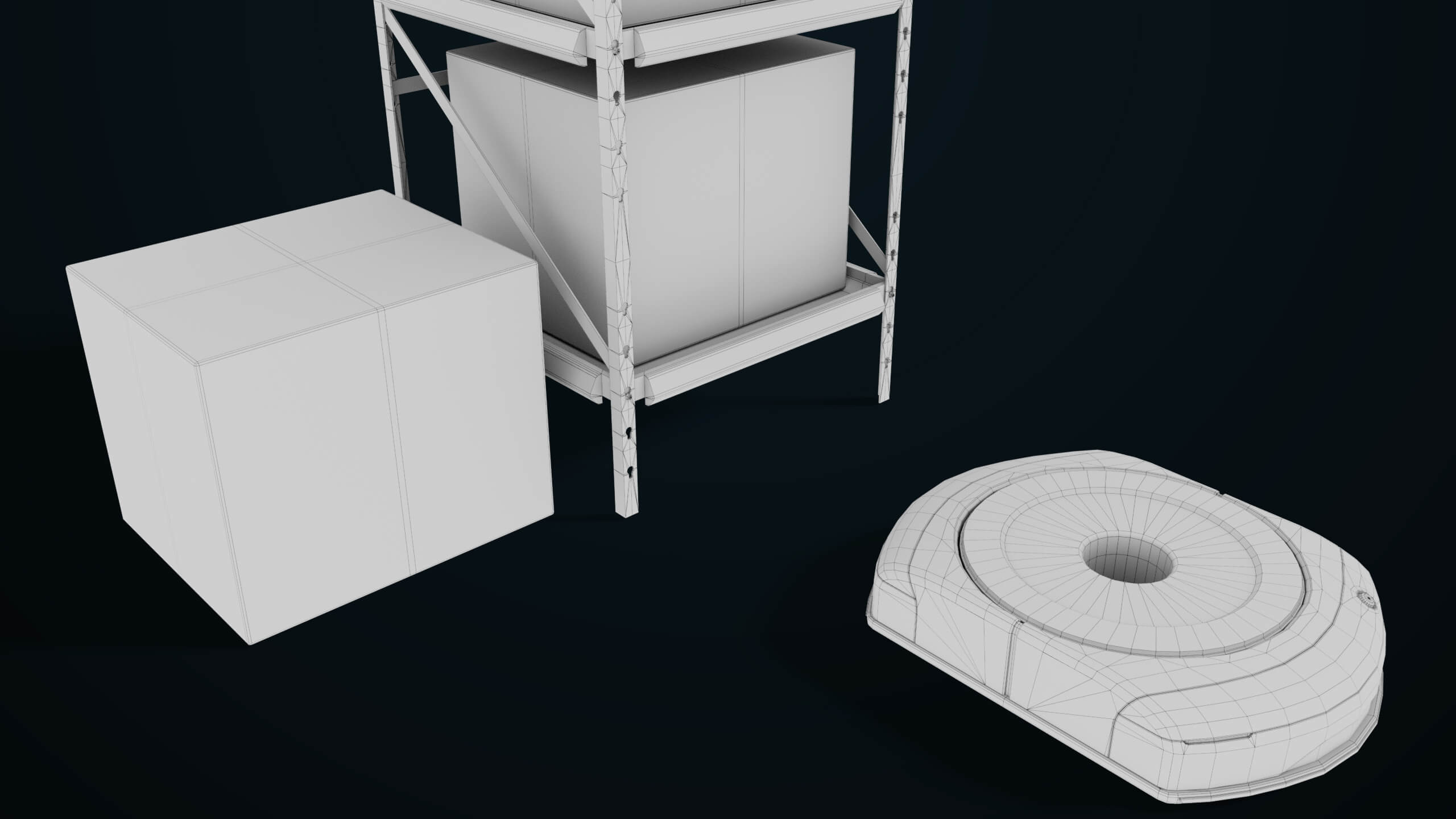 Warehouse Robot Generic All PBR Unity UE Textures - 3D Model by Eight ...