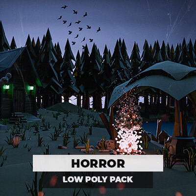 Horror Low Poly Pack