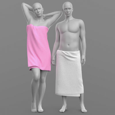 Bath Towel 2 in 1 G9
