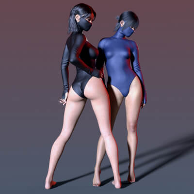 Bodysuit Mask G9 G8 by Elena_Sh