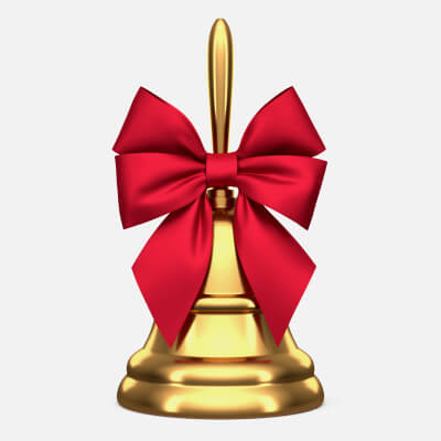 Christmas Bell 01v Props