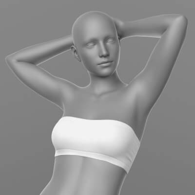 Crop Top G8 Female by Elena_Sh