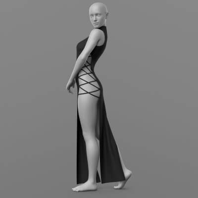 Dress Ribbons G8 Female
