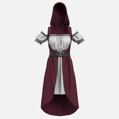 Dress with Hood