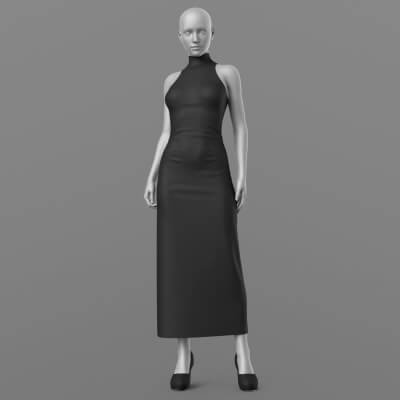 Evening Dress and Shoes G8 Female
