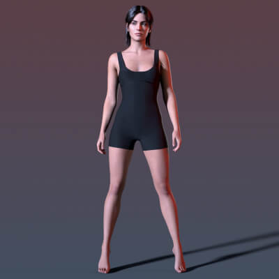 Fitness Jumpsuit G9 by Elena_Sh