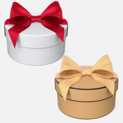 Gift Box 09v Props
