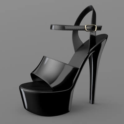 High Heeled Sandals G8 Male Daz
