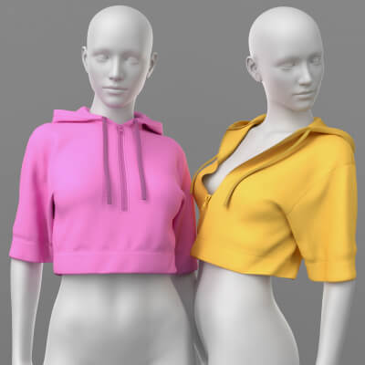 Hoody 04v 2 in 1 G8 Female