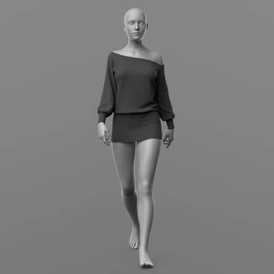 Knitted Dress 2v G8 Female