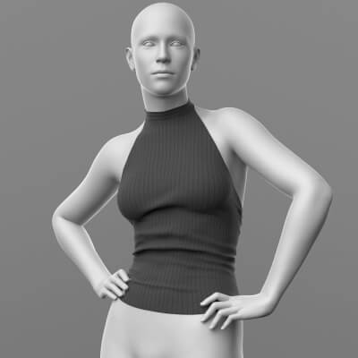 Knitted Top 3v G9