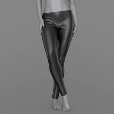 Leather Pants Female G8