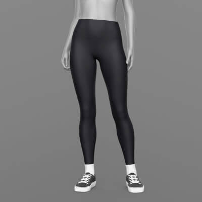 Leggings Socks 2v Sneakers G8 Female