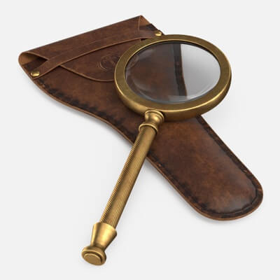 Magnifier with Case